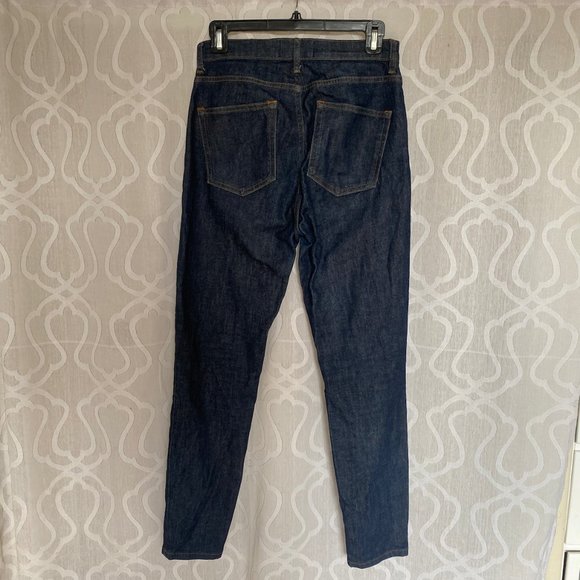 Everlane High Rise Dark Wash Skinny Jeans - Picture 4 of 6